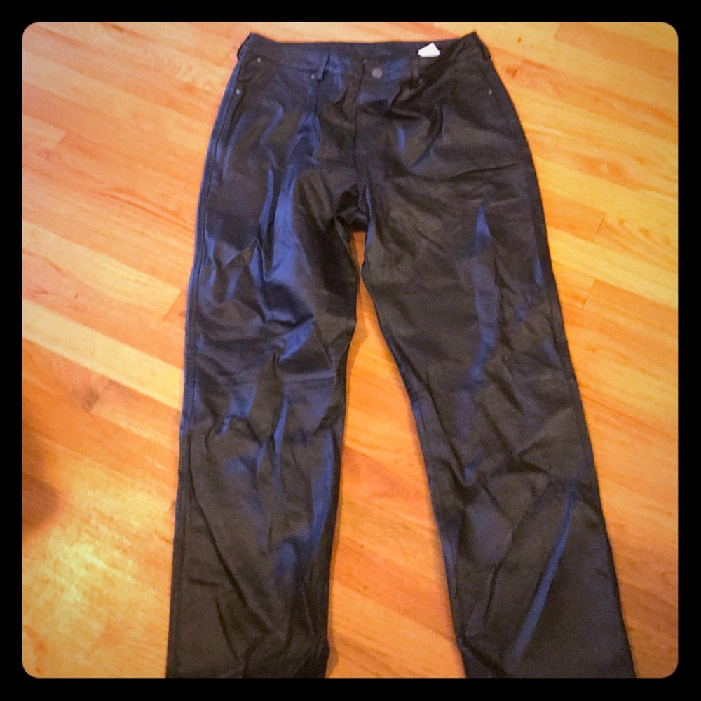 Leather pants